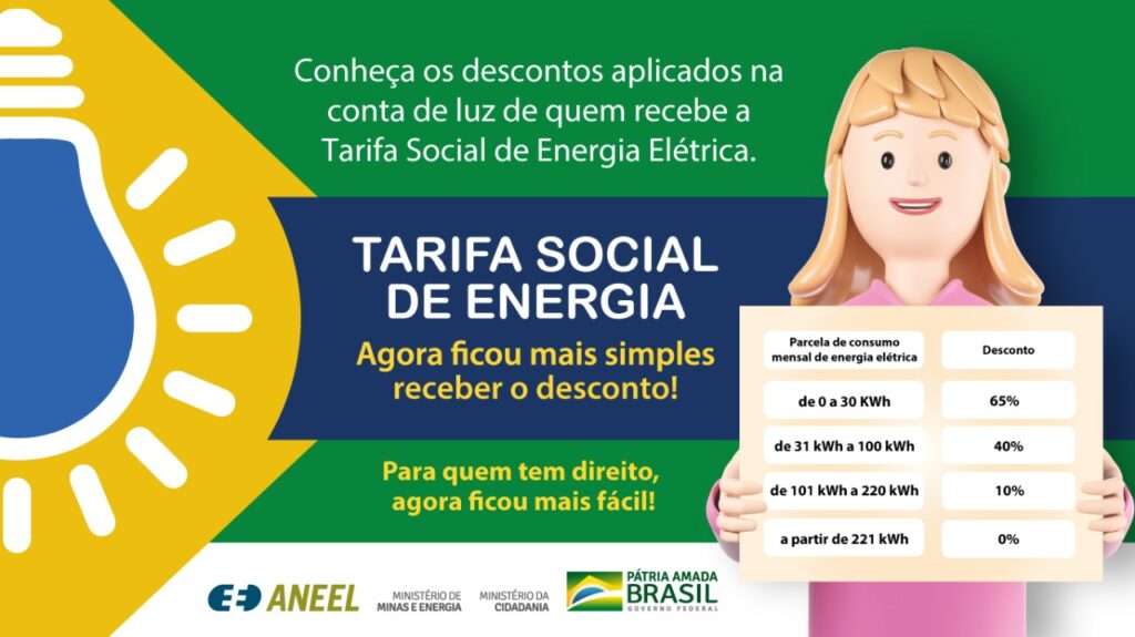 Desconto na conta de luz